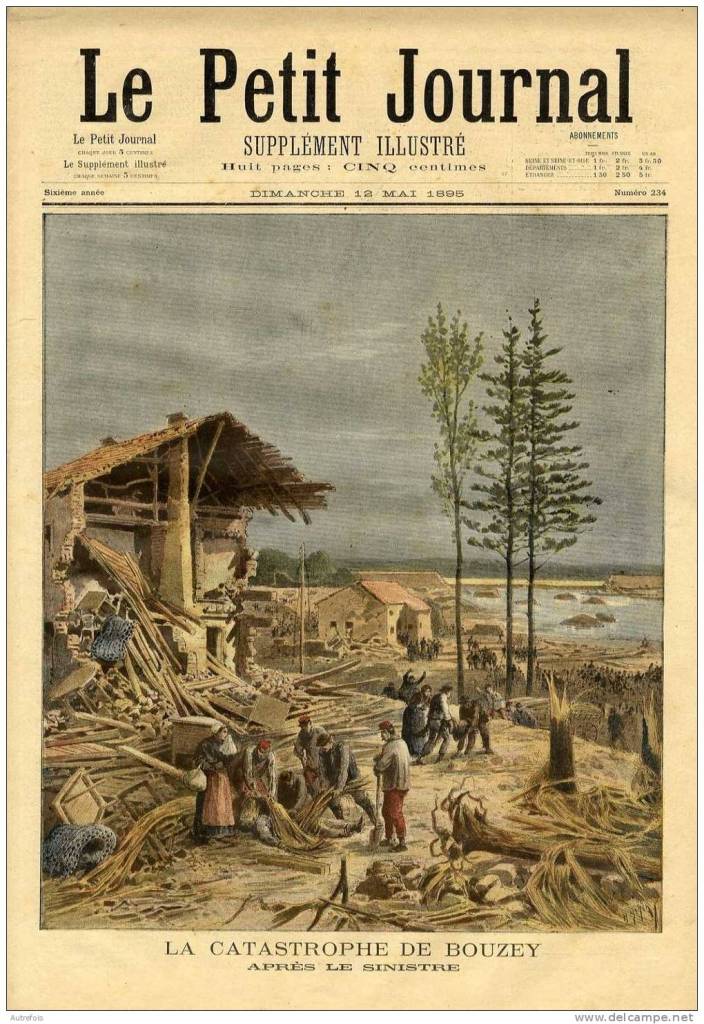 Catastrophe de Bouzey - Le Petit Journal