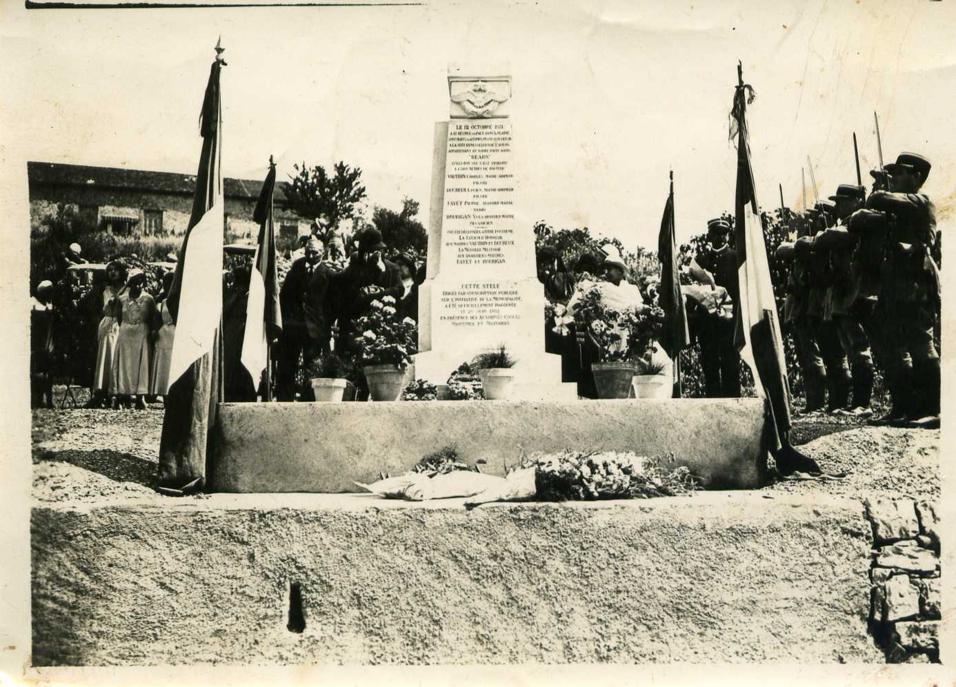 Inauguration monument